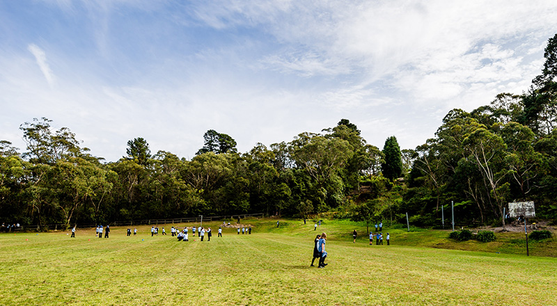 The outdoor Oval on offer at Our Lady of the Nativity Primary Lawson