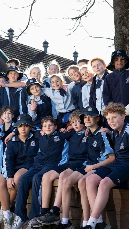 OLN Lawson students outdoors