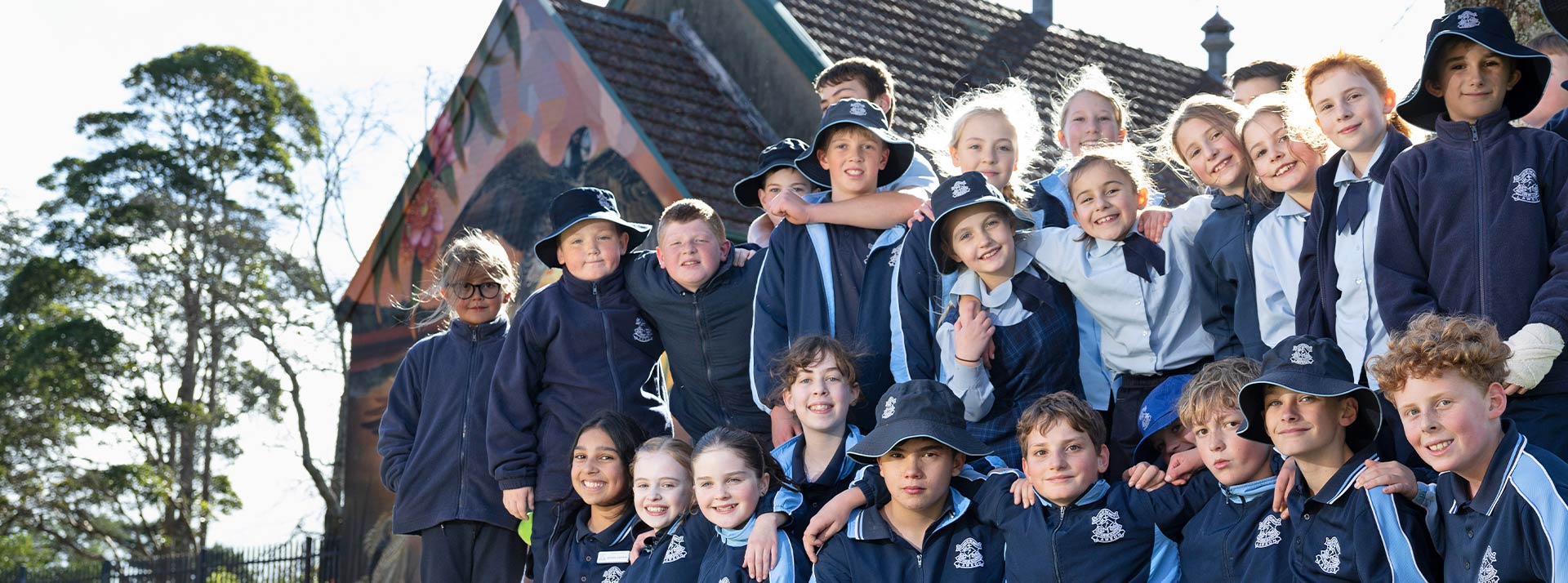 OLN Lawson students outdoors