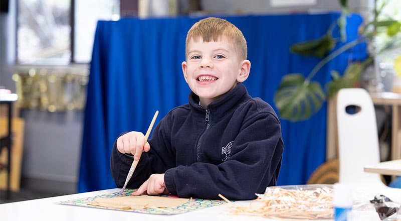 OLN Lawson Student painting