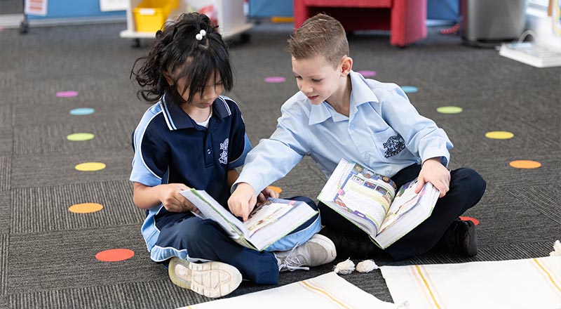 Learning spaces available at Our Lady of the Nativity Primary Lawson
