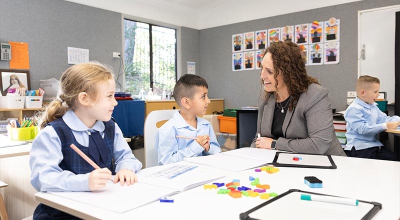 OLN Lawson students in class