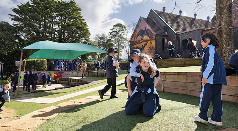 Playgrounds at Our Lady of the Nativity Primary Lawson